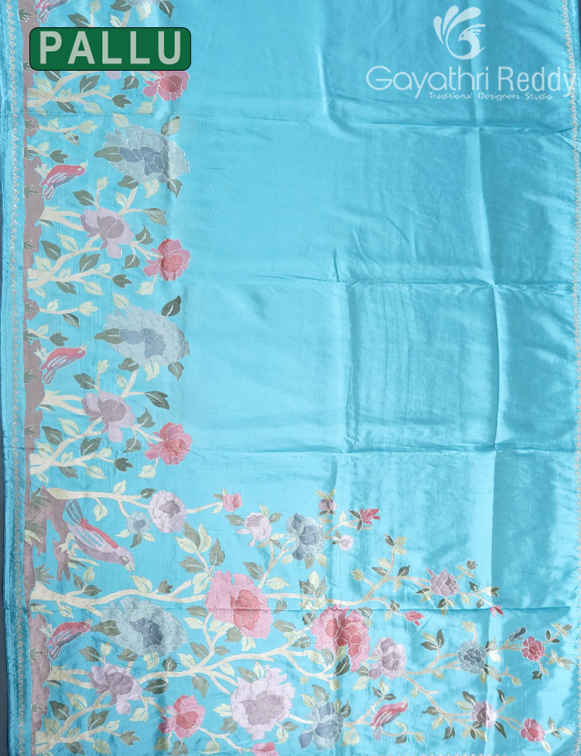 DUPION SILK FANCY SAREE -DSF28
