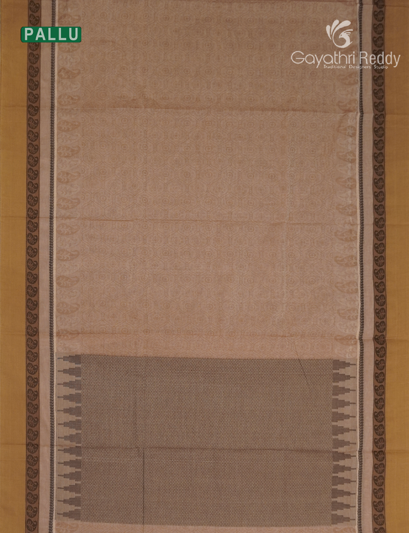 Pure Kanchi Cotton Saree in Onion Pink