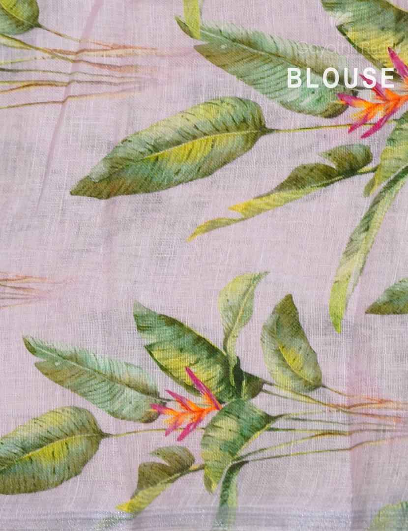 PURE LINEN COTTON SAREE-L1332