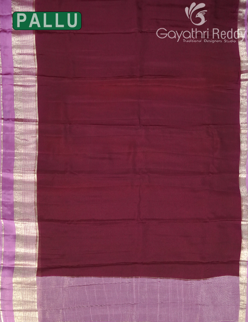CRAPE SILK SAREE-PSC65