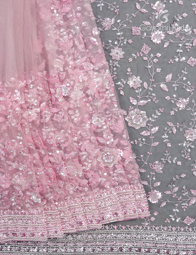 NETTED FANCY SAREE-NF54