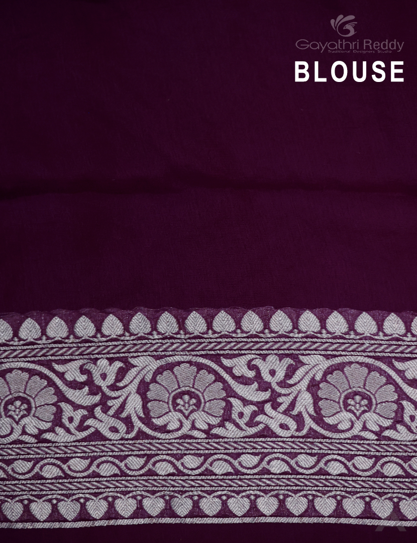 PURE BANARAS GEORGETTE KHADDI-BG580