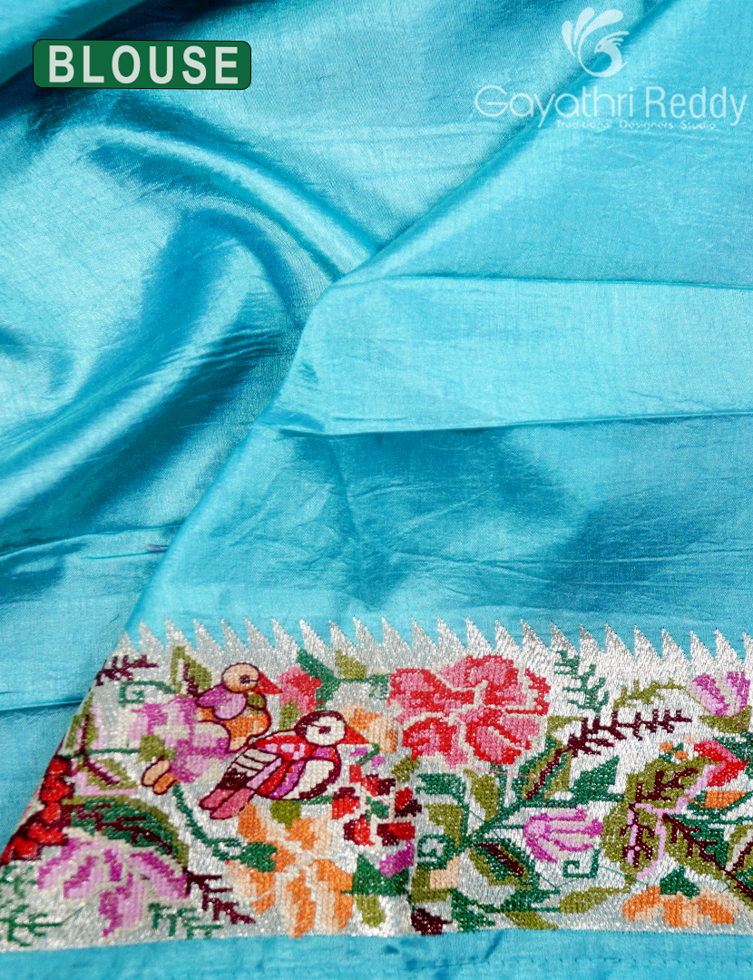 SEMI DUPION SILK SAREE-SDS119