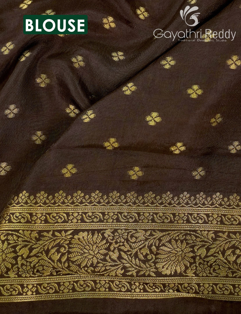 SEMI MYSORE SILK-SMSS195