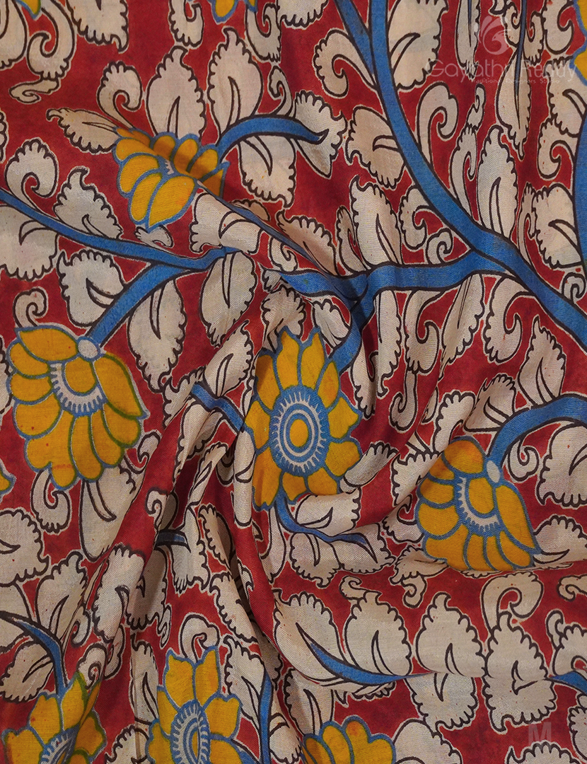 PURE KALAMKARI SILK-KKS57