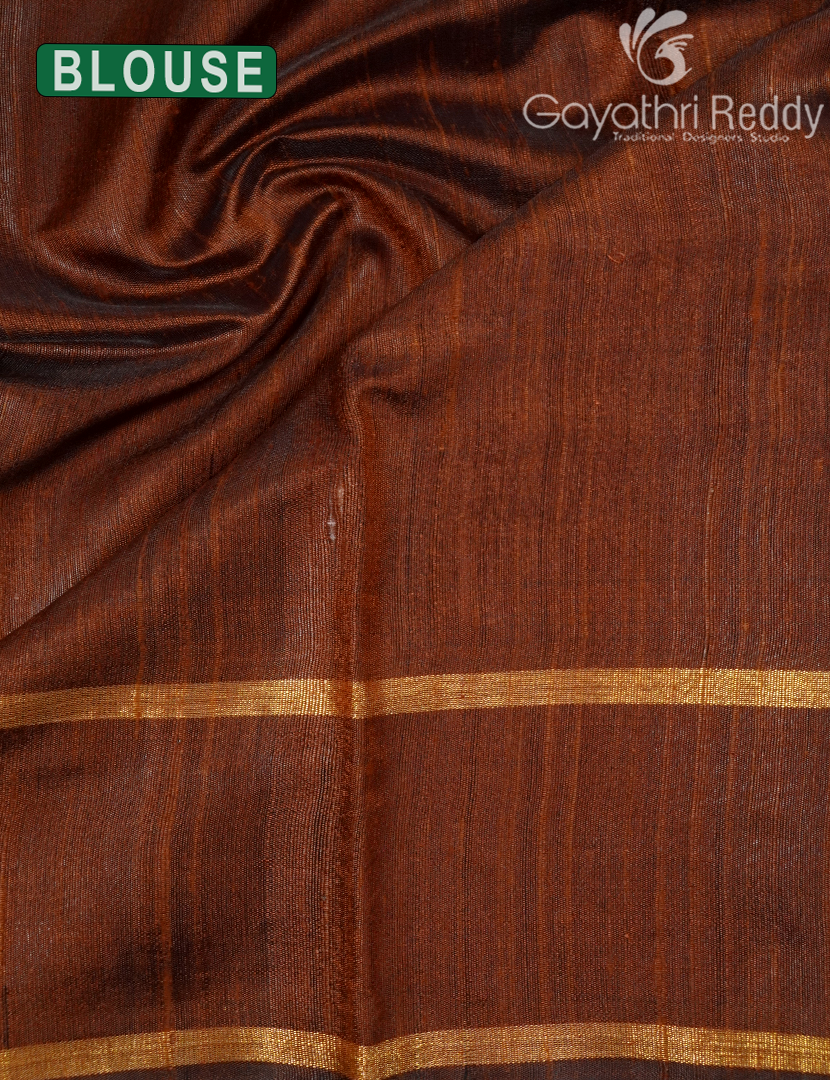 PURE KHADI PATTU SAREE-KHP1285