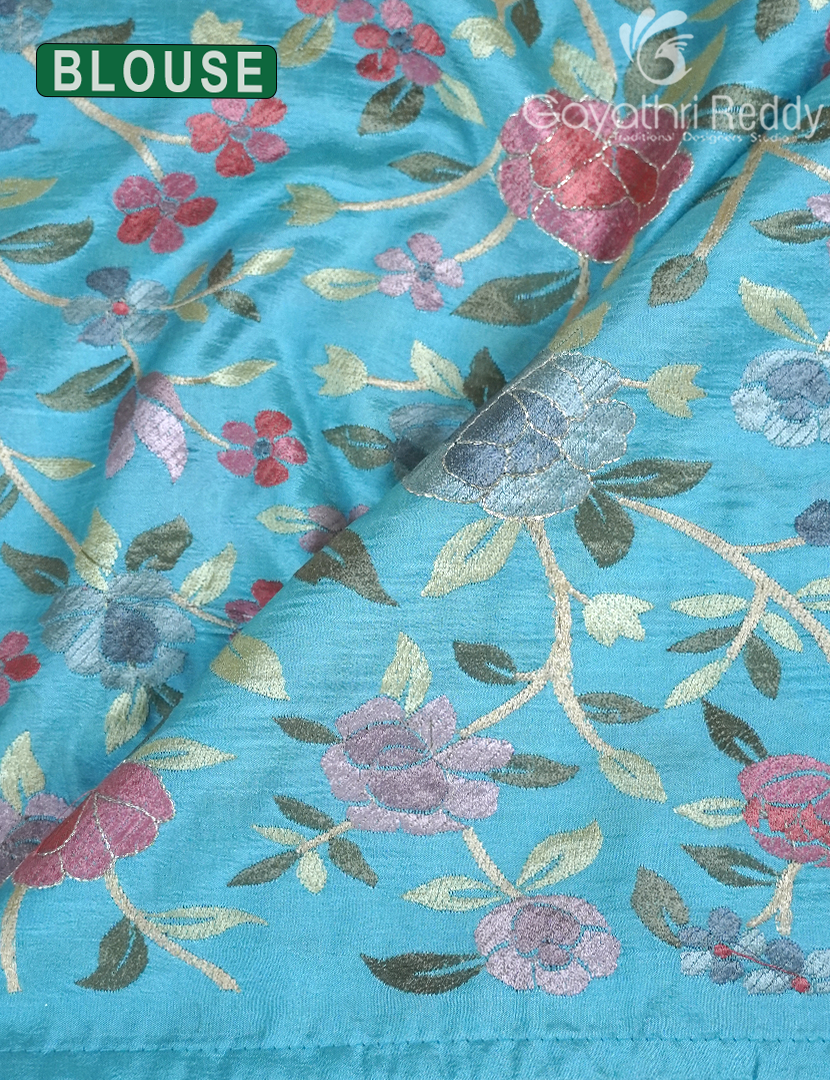 DUPION SILK FANCY SAREE -DSF28