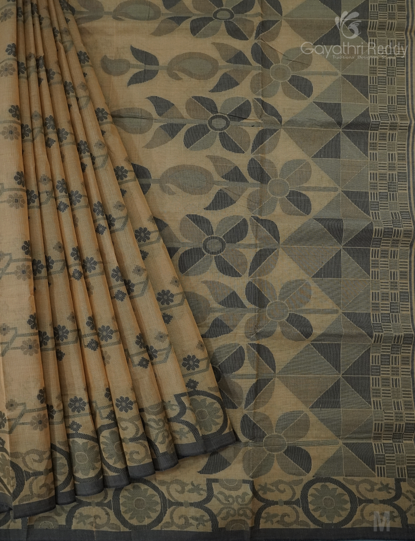 JAMDANI COTTON(WITHOUT BLOUSE)-JMC427