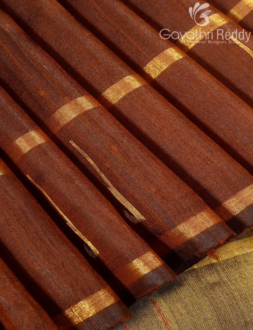 PURE KHADI PATTU SAREE-KHP1285