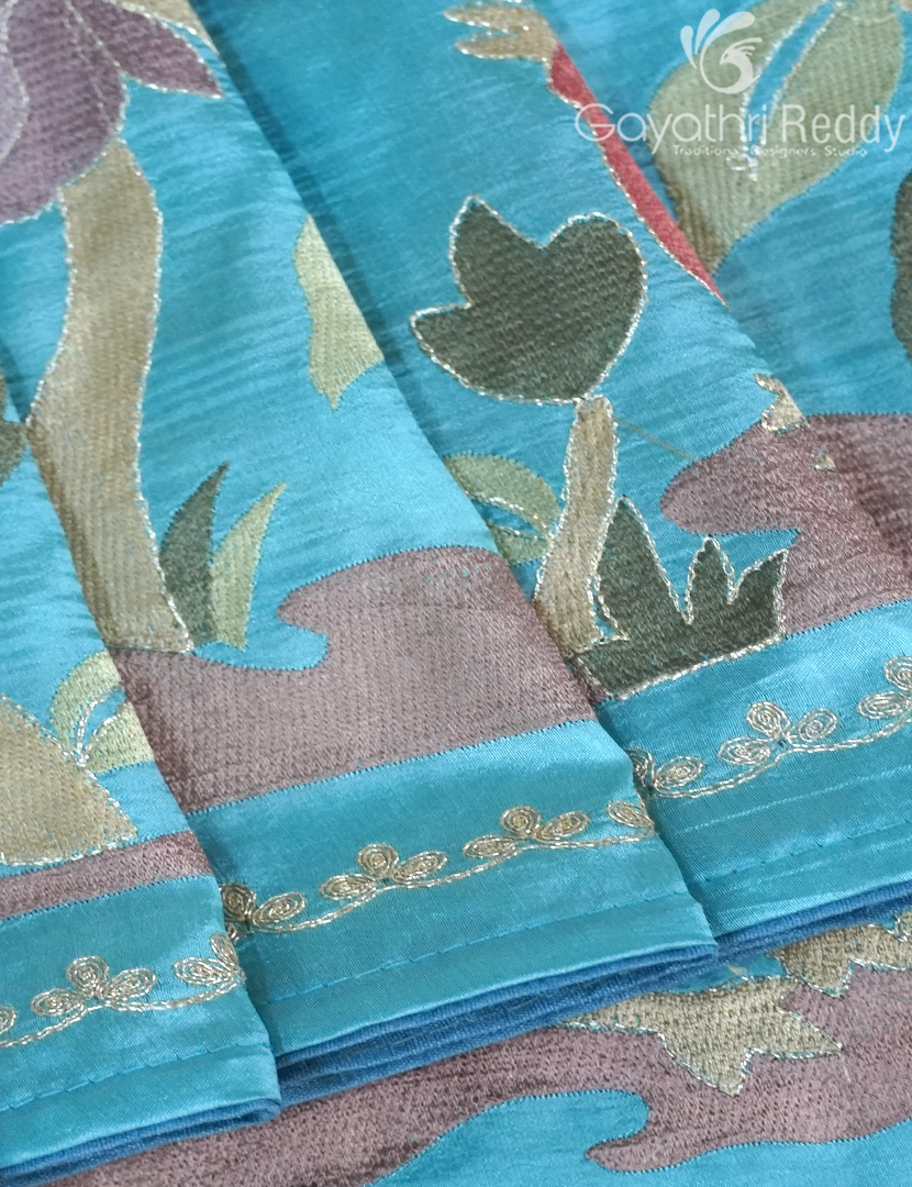 DUPION SILK FANCY SAREE -DSF28