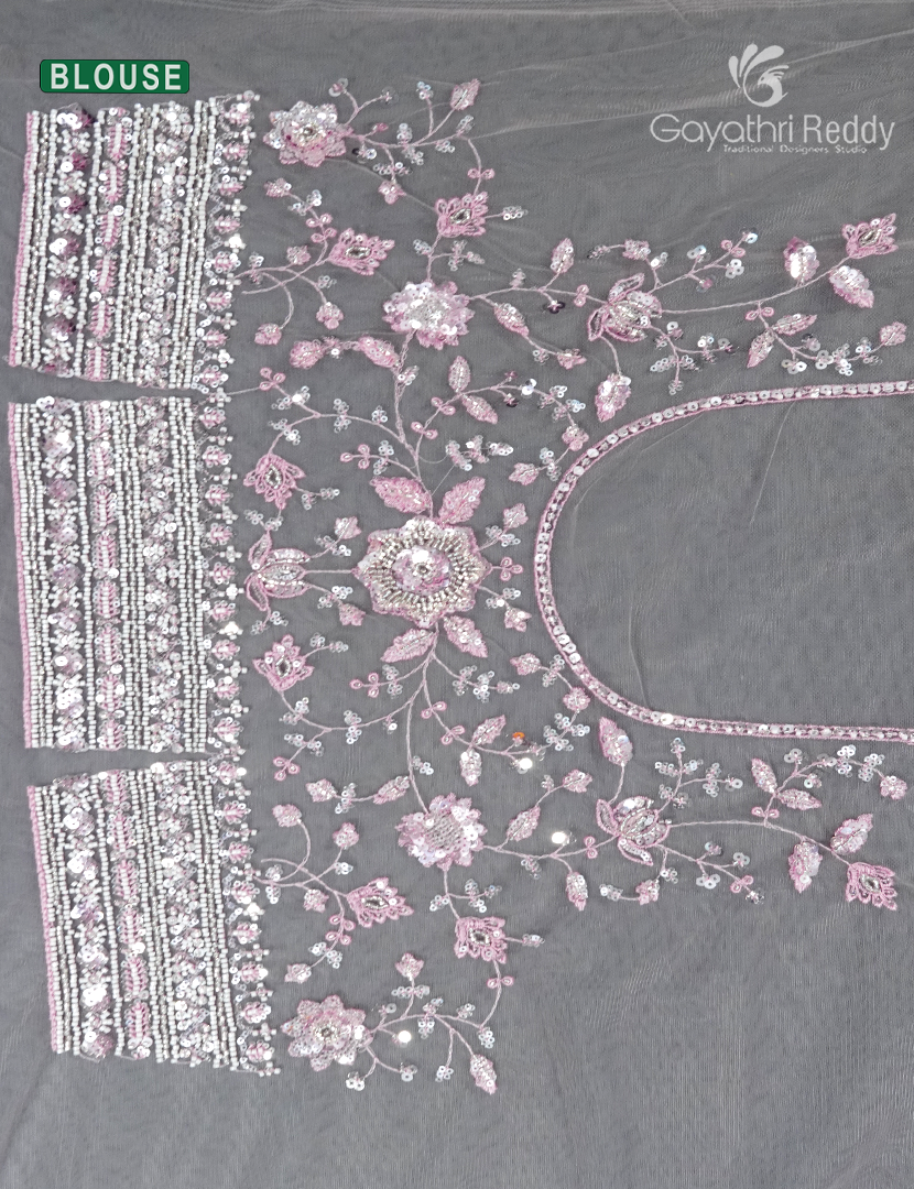 NETTED FANCY SAREE-NF54