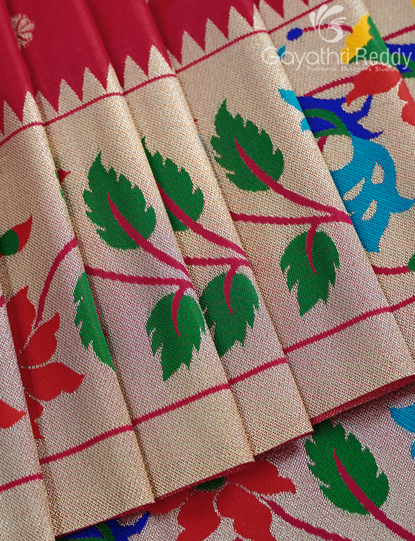 SEMI PAITHANI SAREE-SPS28