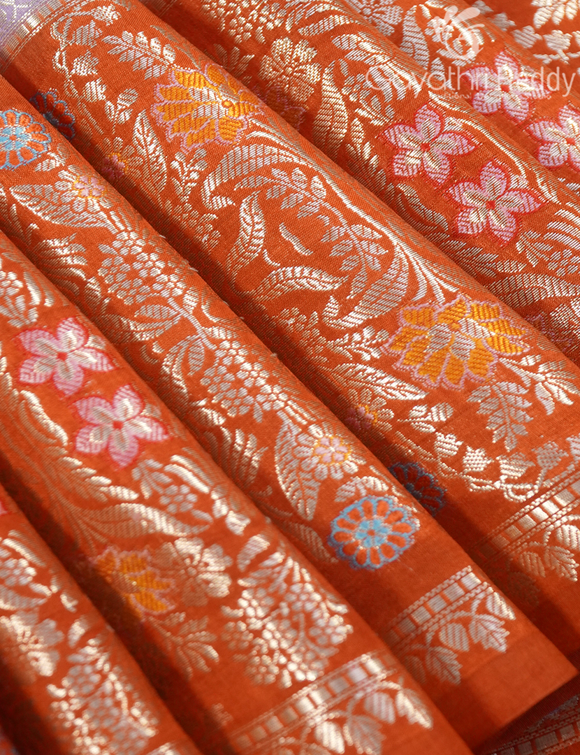 MANGO SILK SAREE -PRM945