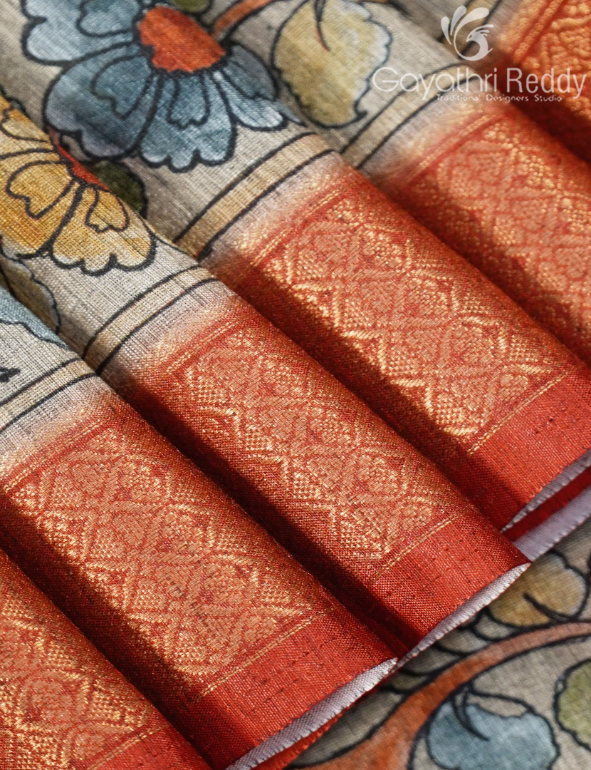 SEMI TUSSAR SAREE-ST1169