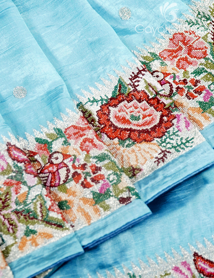SEMI DUPION SILK SAREE-SDS119