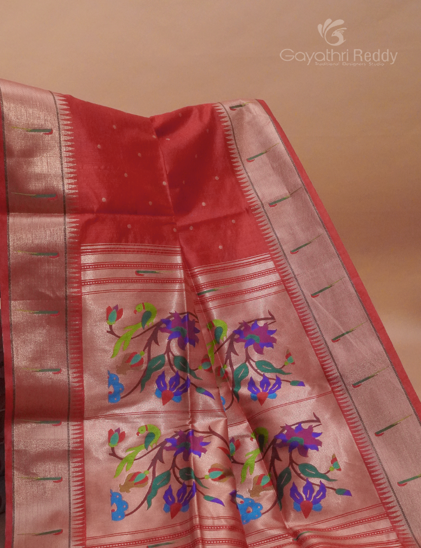 SEMI TUSSAR PAITHANI SILK-ST771