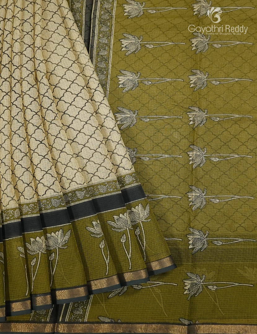 Premium Quality Cotton Kota Saree -K1481
