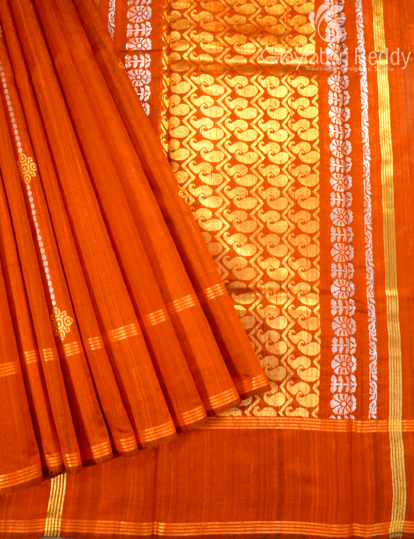 PURE KHADI PATTU SAREE-KHP1273