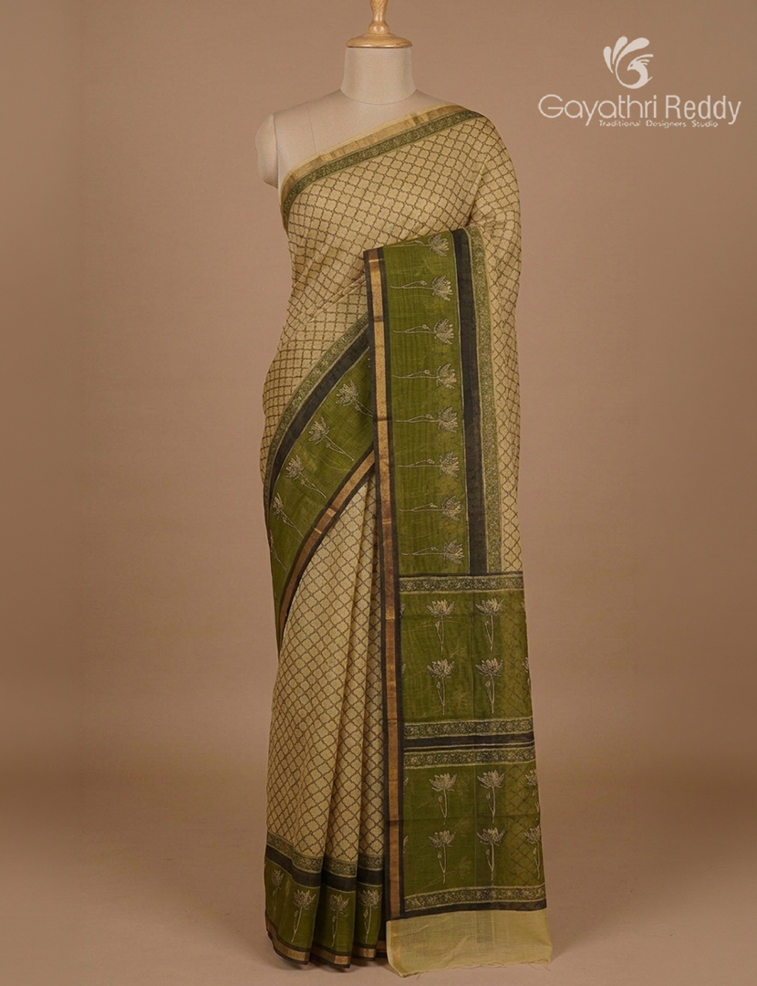 Premium Quality Cotton Kota Saree -K1481