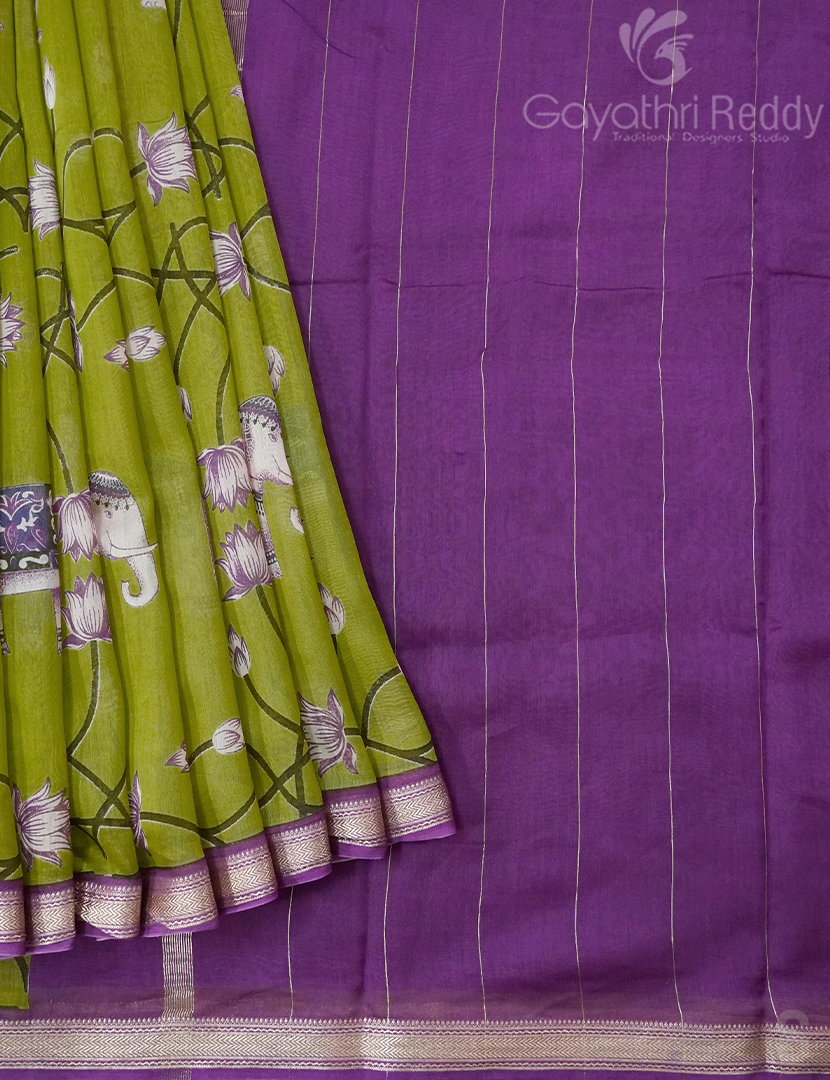 PURE CHANDERI PRINTED-CHS233