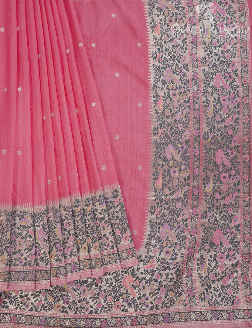 SEMI TUSSAR KADDI SAREE-STK5
