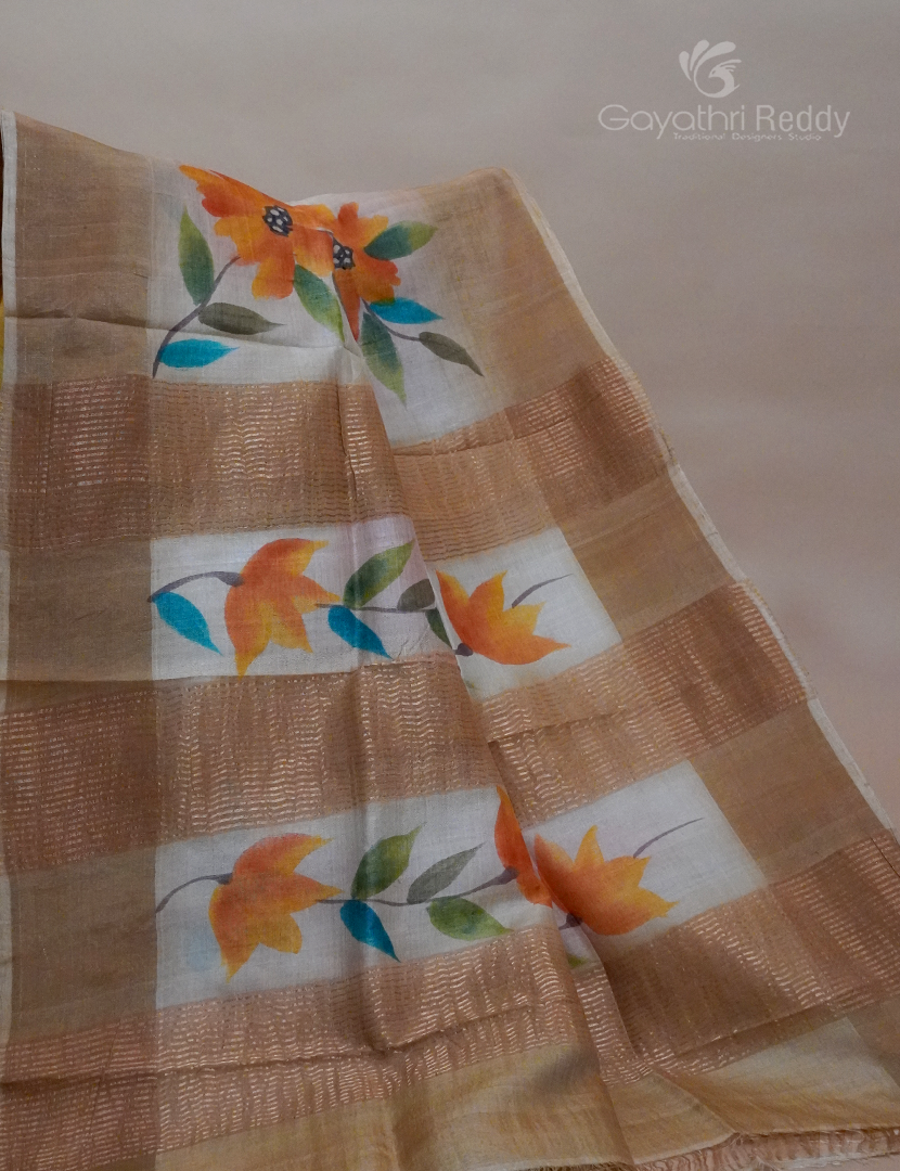 PURE DESI TUSSAR SILK-TS873