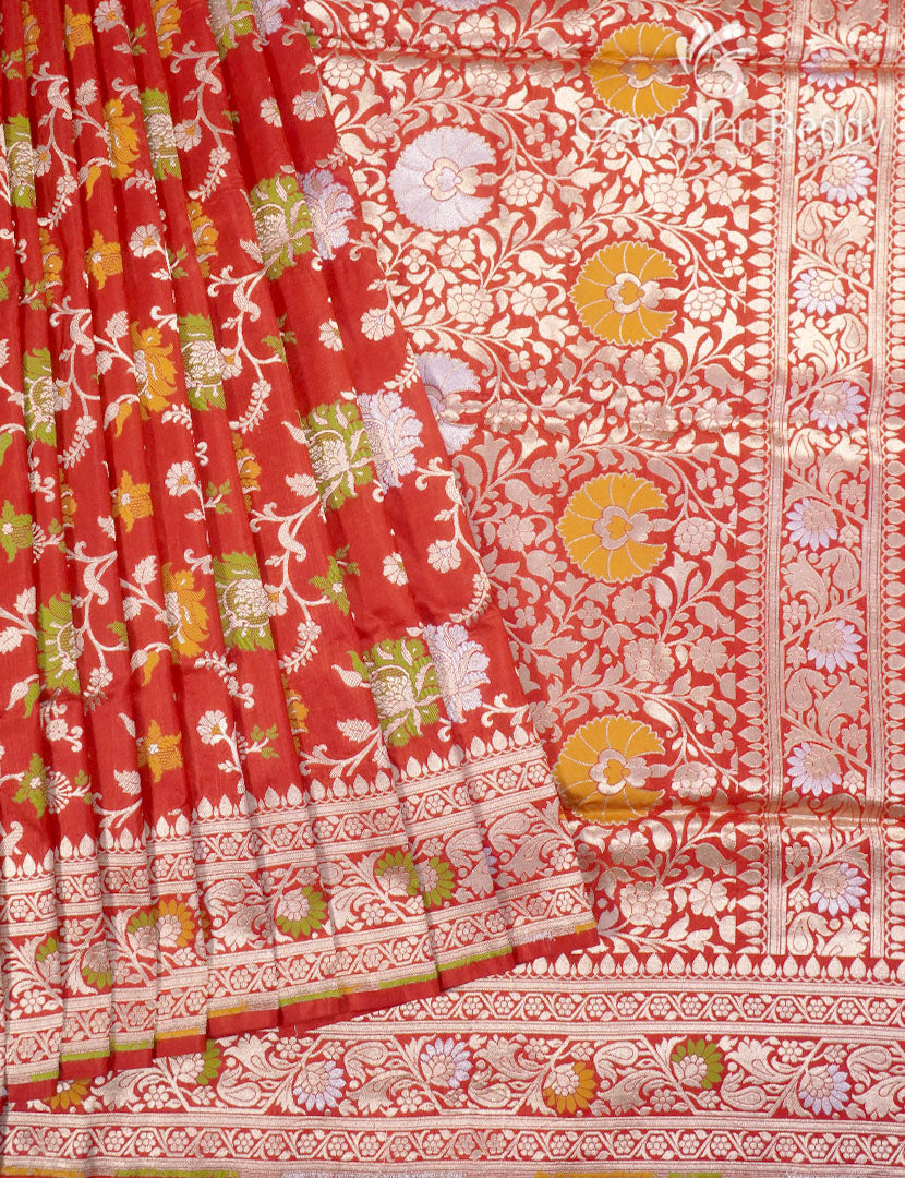 PURE BANARAS KATAN JAAL-BP1170