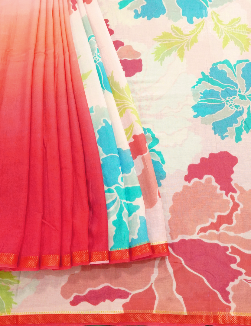 PURE KALAMKARI KHADI COTTON-KKC116