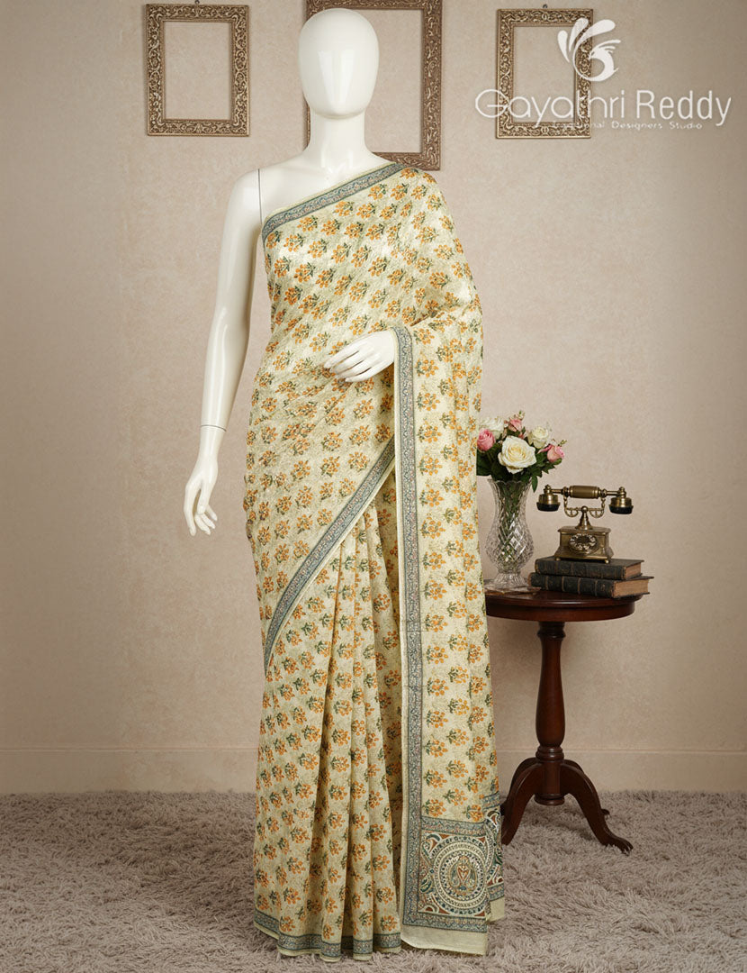 CHANDERI SILK SAREE-CPS1081