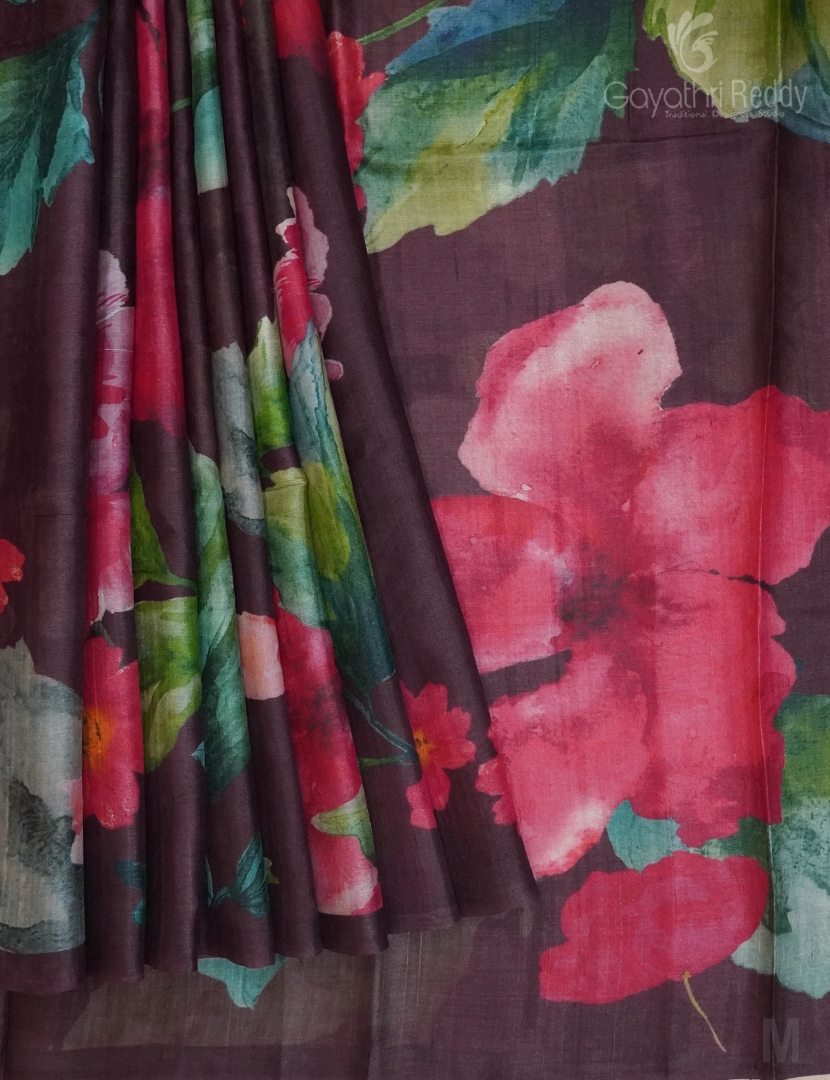 PURE DESI TUSSAR ORGANIC PRINTED-TS1129