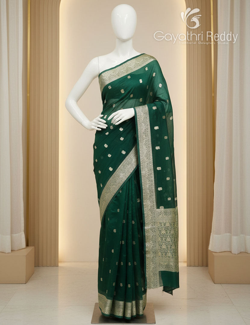 BANARAS CHIFFON SAREE-BCH9