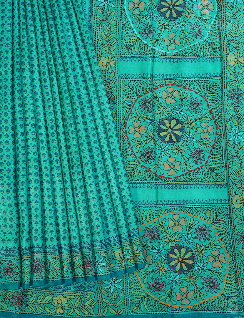 PURE DESI TUSSAR KANTA WORK-TS1515