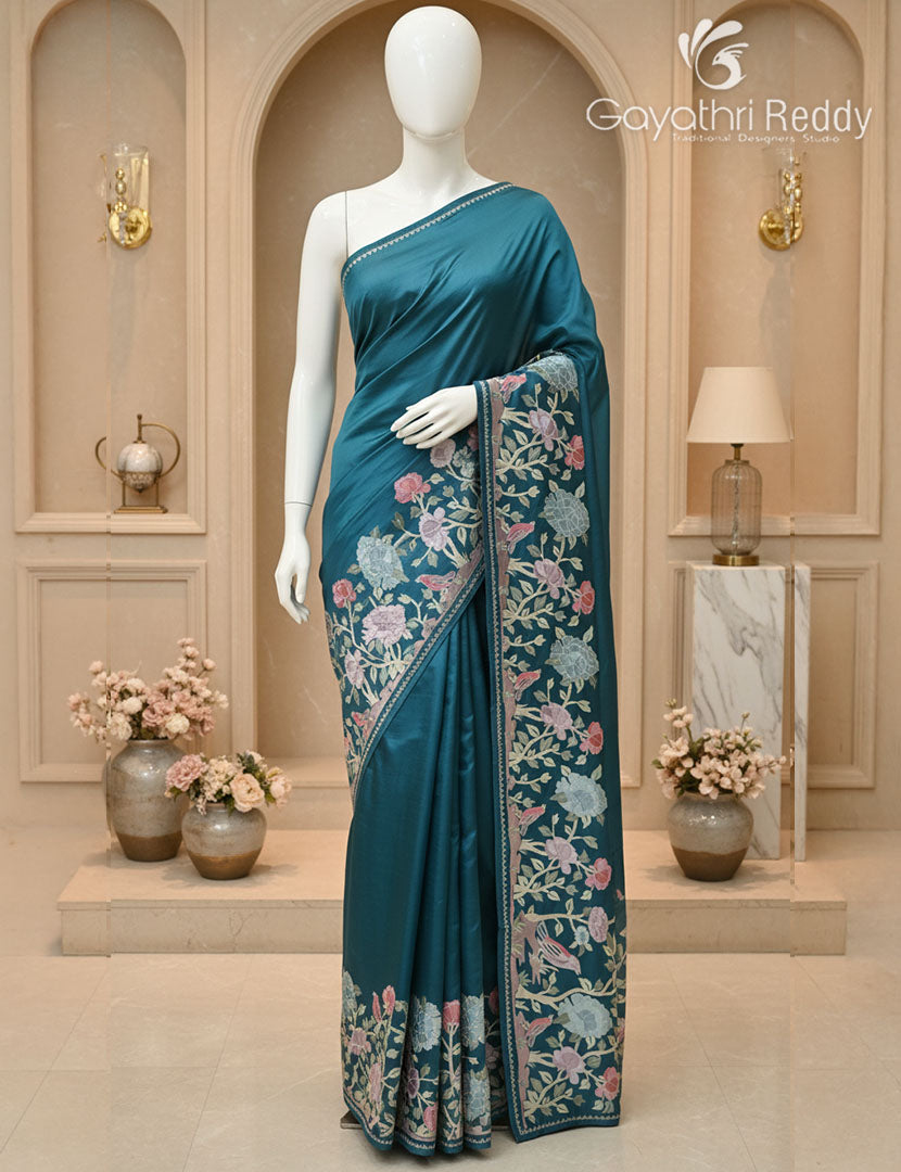 DUPION SILK FANCY SAREE -DSF25