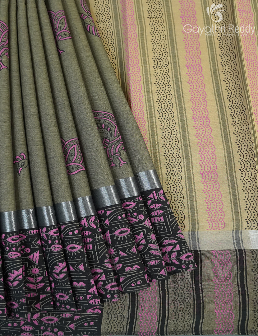 PURE MANGALAGIRI COTTON PRINTED-MCP115