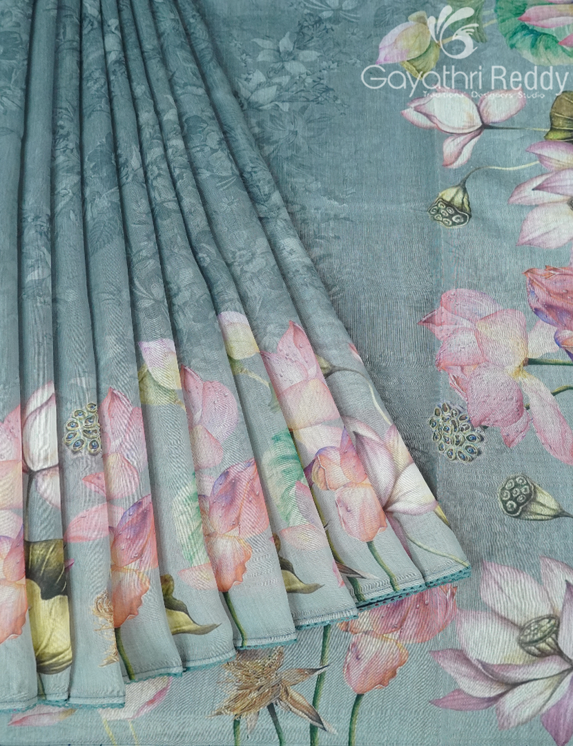 CHANDERI SILK SAREE-CPS1075