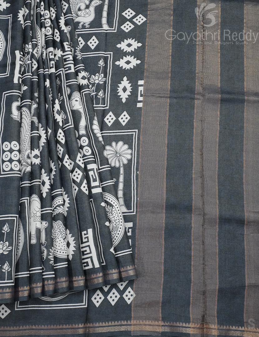 PURE DESI TUSSAR SILK-TS1391