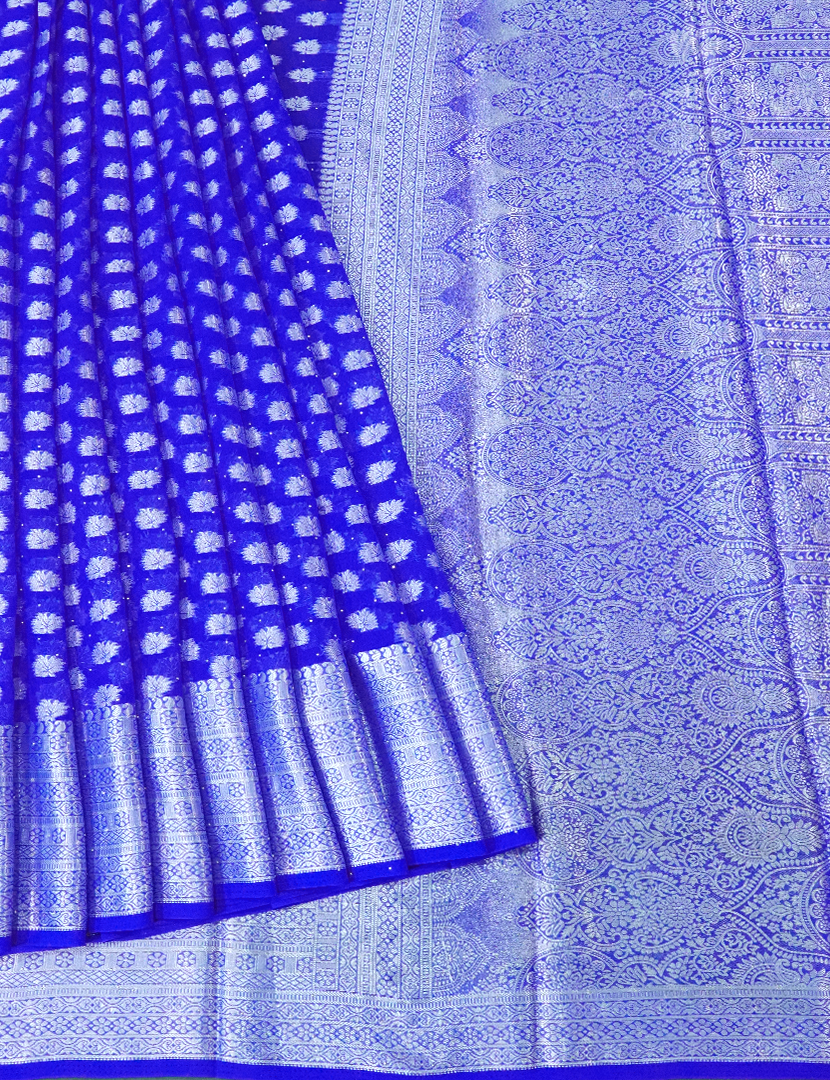 SEMI BANARAS GEORGETTE-SBG120