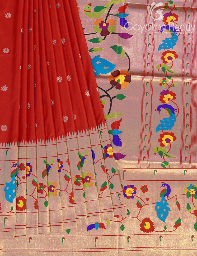 SEMI PAITHANI SAREE-SPS17
