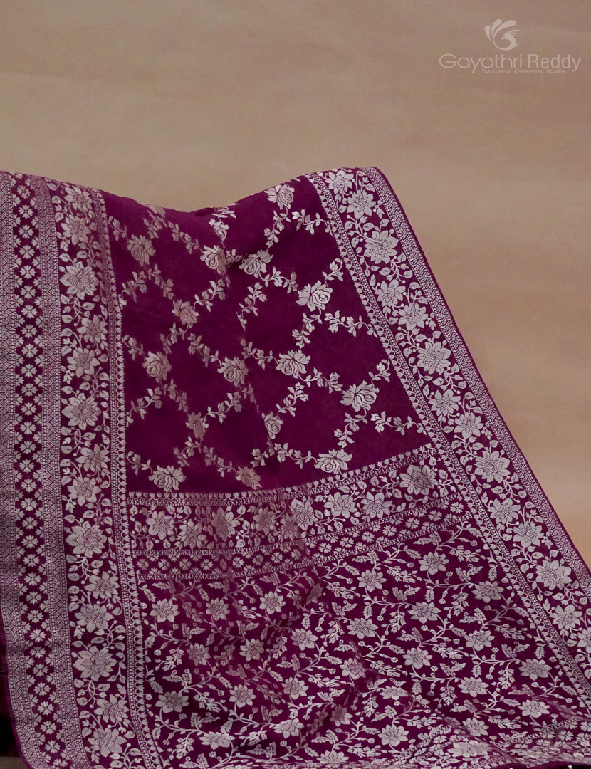 PURE BANARAS DOLA SILK-PDS535