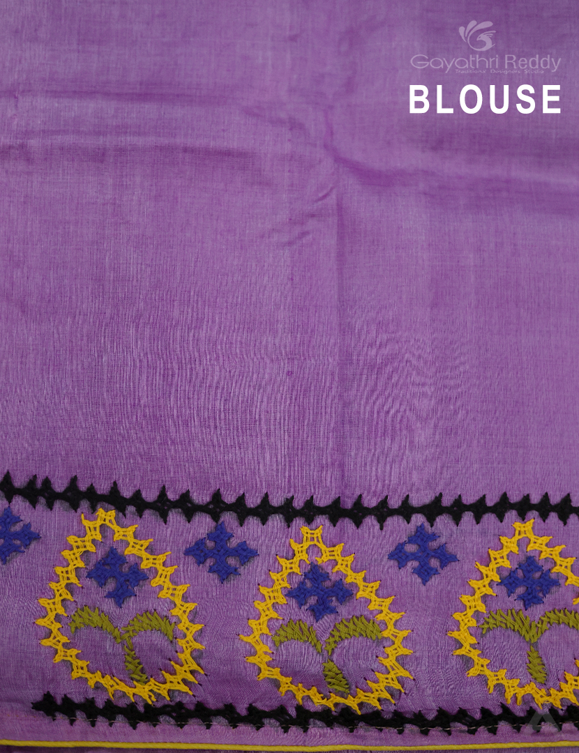 PURE DESI TUSSAR HAND KUTCH WORK-TS733