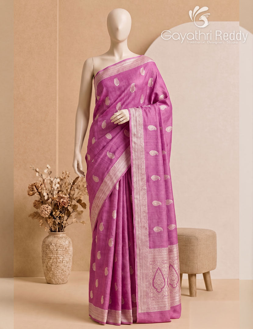 SEMI TUSSAR SAREE-ST1136