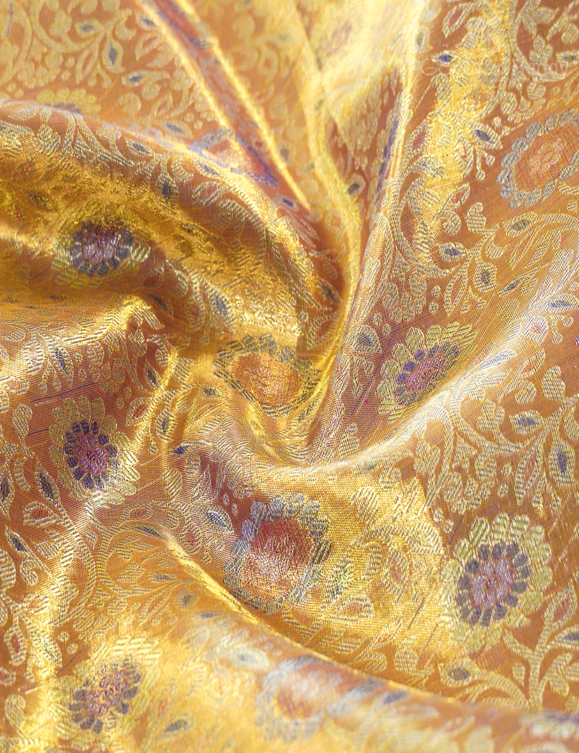 PURE KANCHI PATTU TISSUE SAREE-KP7524