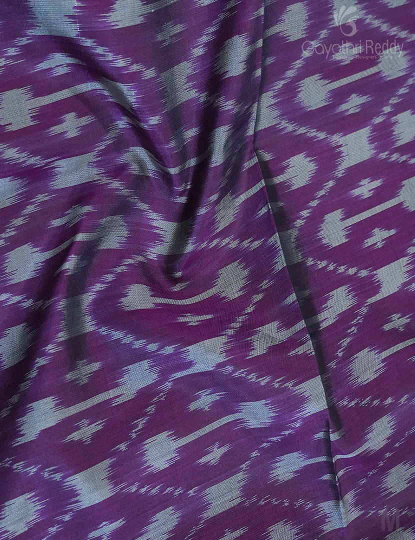 PURE KANCHI IKKAT PATTU-IP637