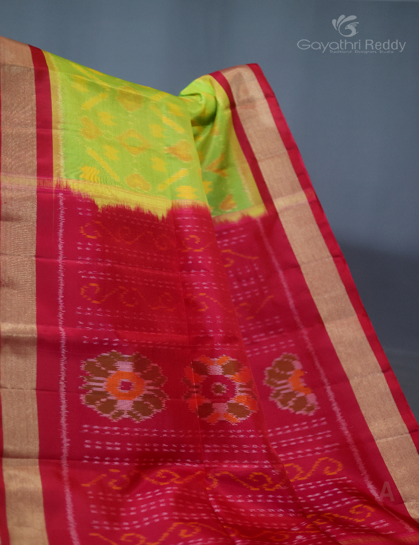 PURE KANCHI IKKAT PATTU-IP561