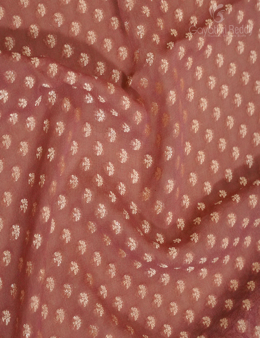 PURE BANARAS GEORGETTE KADDI-BG631