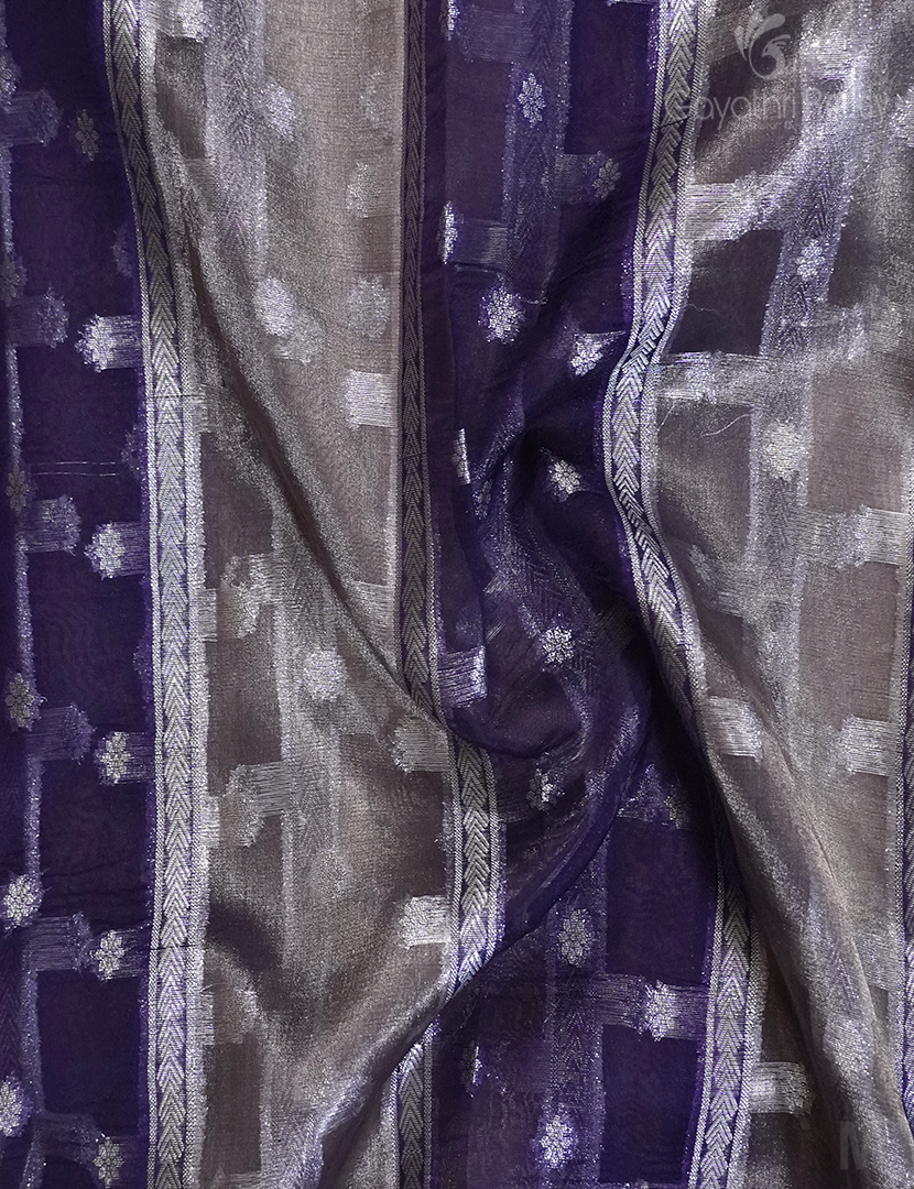 PURE BANARAS KORA SILK-BKS75