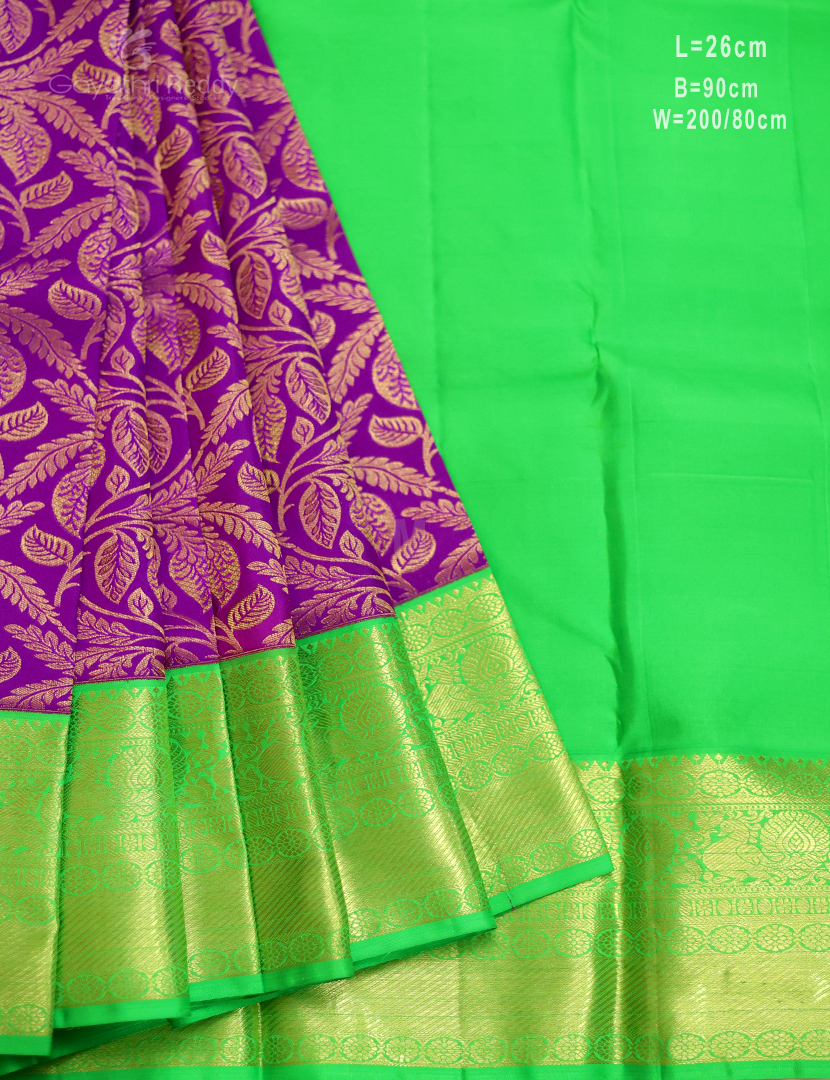 PURE KANCHI PATTU LEHENGA(SMALL SIZE)-KPL713