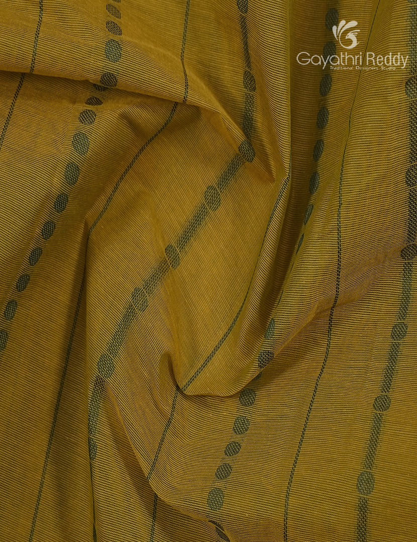 Pure Kanchi Cotton Saree in Beige