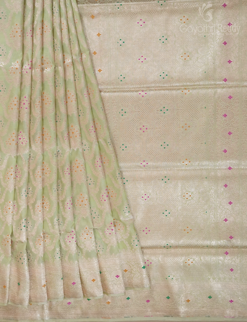 PURE BANARAS KATAN MEENAKARI-BP1031