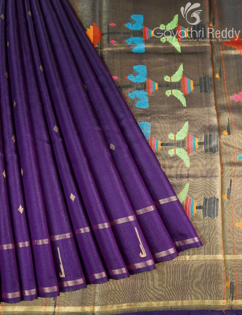 PURE KHADI PATTU SAREE-KHP1340
